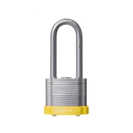 Accuform STOPOUT LAMINATED STEEL PADLOCKS KDL945YL KDL945YL